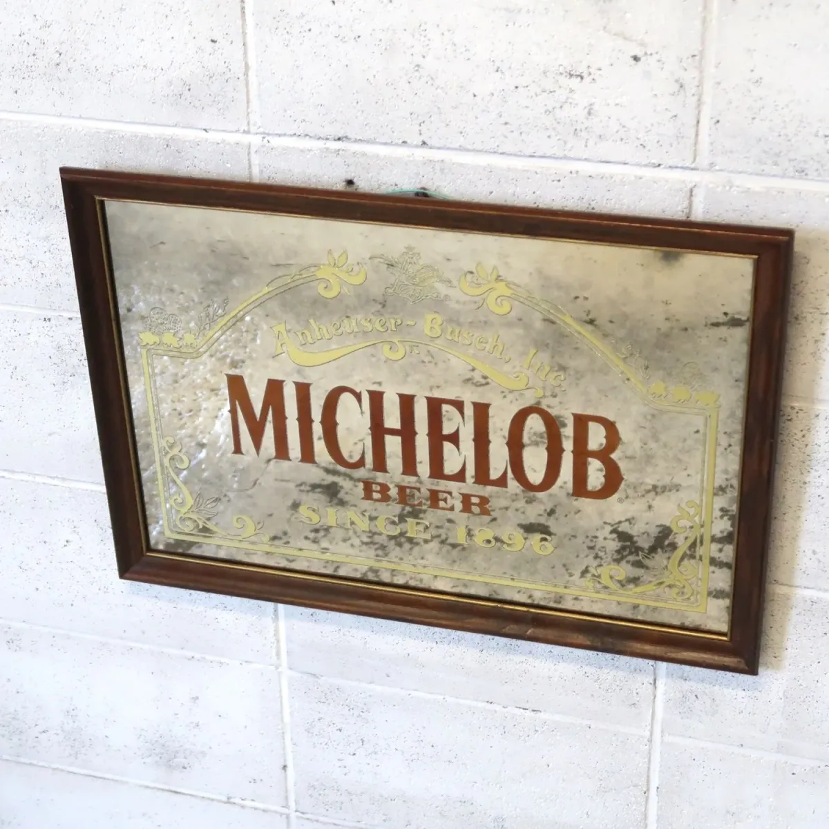 MICHELOB ビンテージ パブミラー