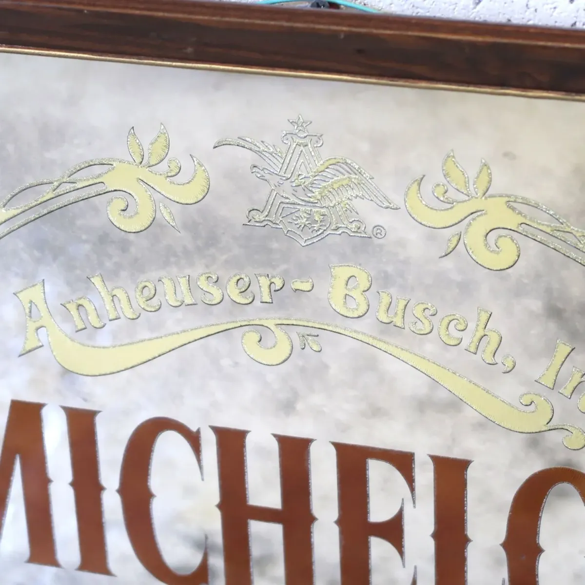 MICHELOB ビンテージ パブミラー