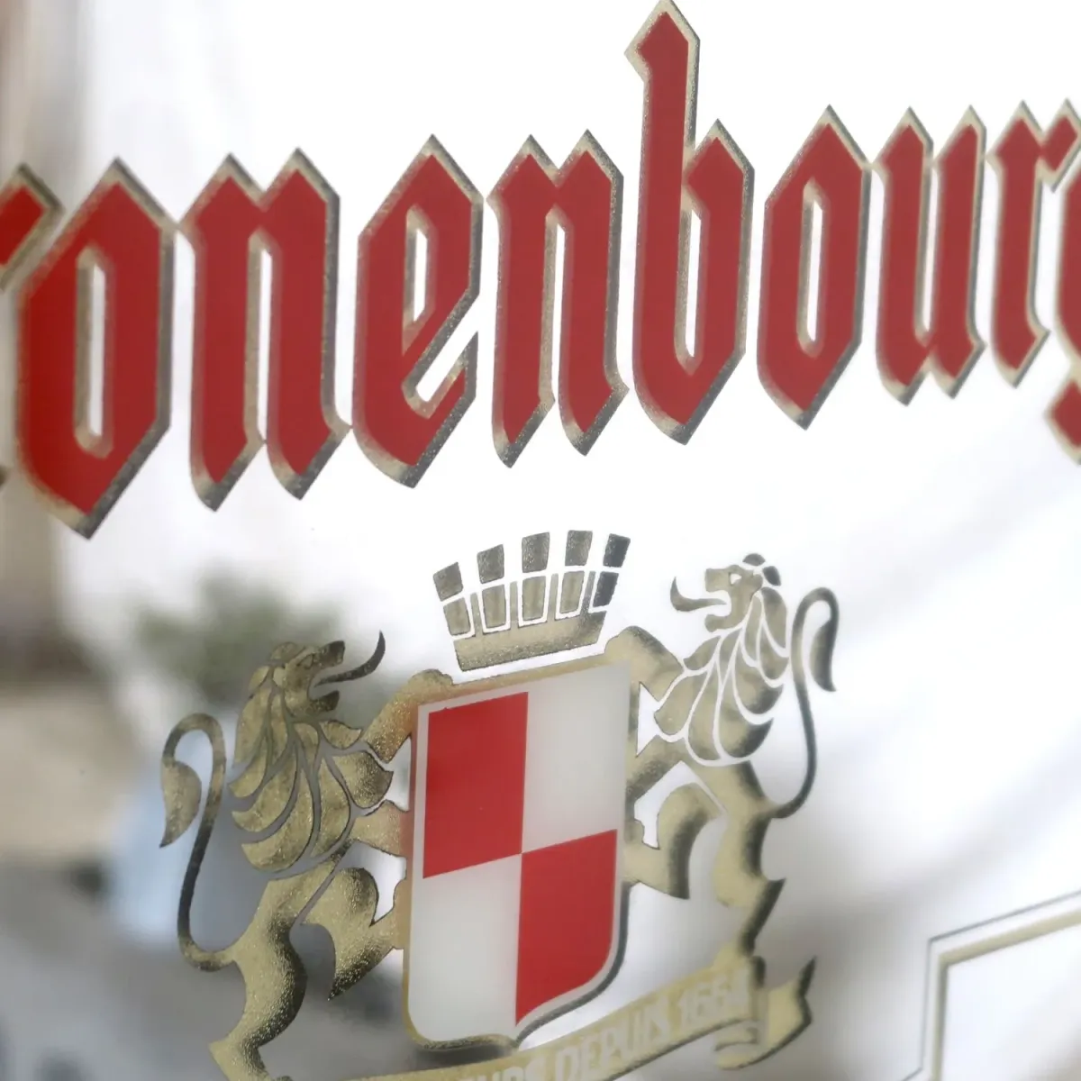 Kronenbourg ビンテージ パブミラー