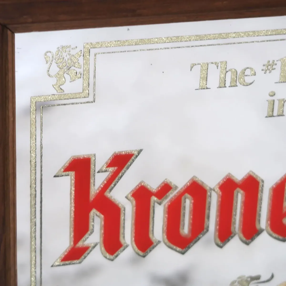 Kronenbourg ビンテージ パブミラー