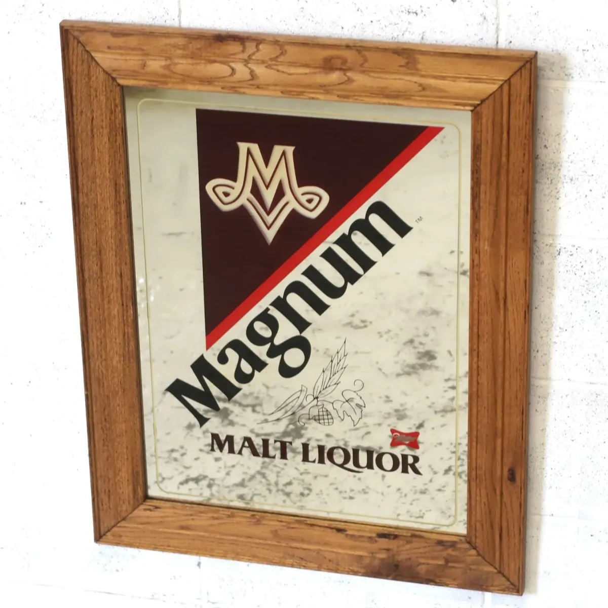 Miller Magnum ビンテージ 大型パブミラー