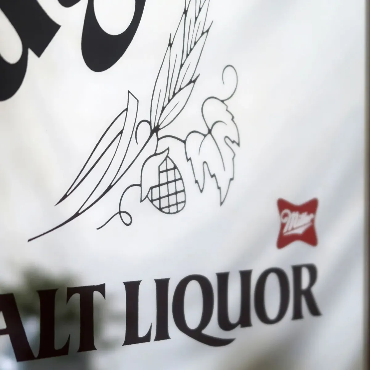 Miller Magnum ビンテージ 大型パブミラー