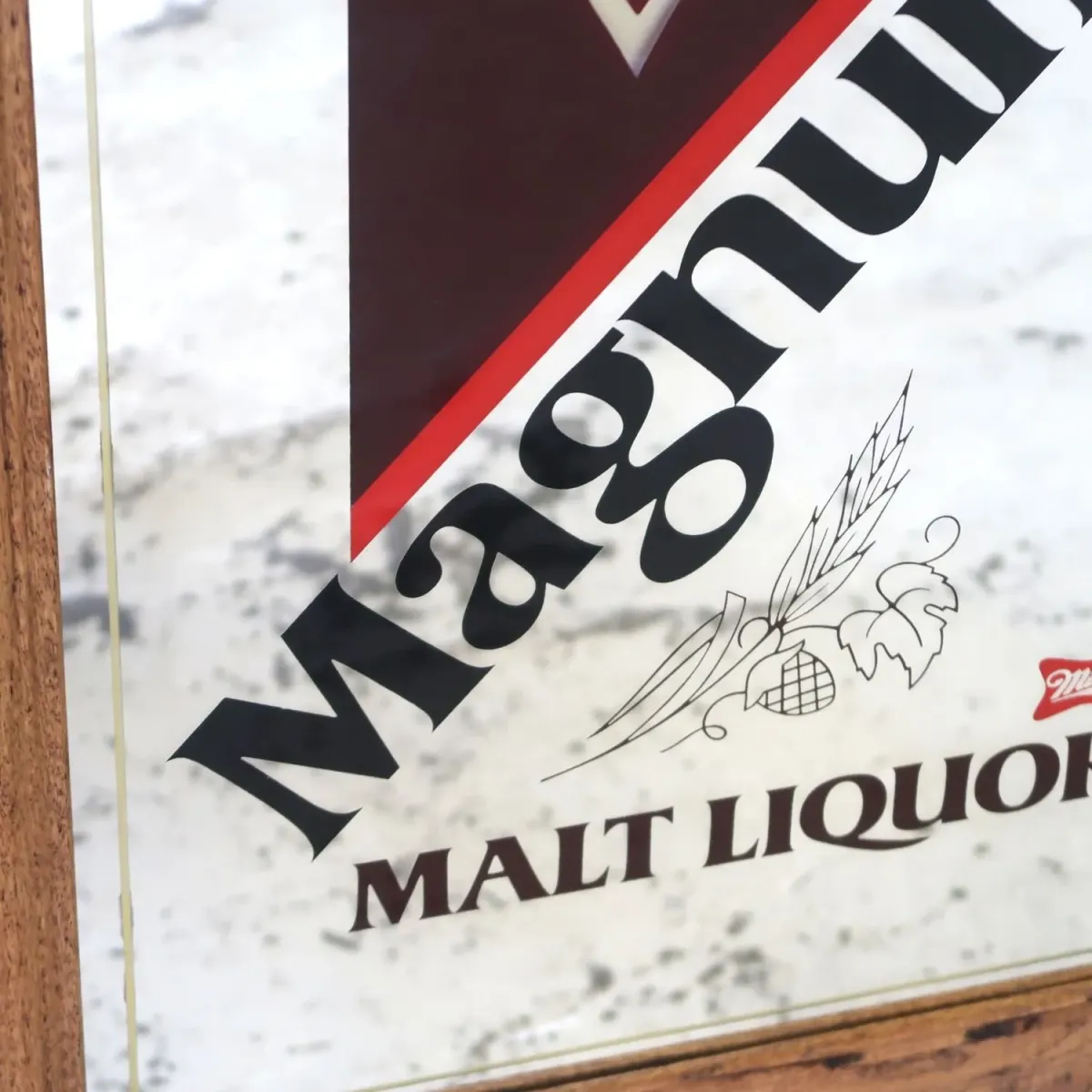 Miller Magnum ビンテージ 大型パブミラー