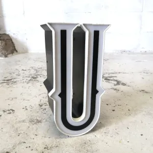 ビンテージ レターサイン U