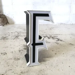 ビンテージ レターサイン F