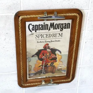 Captain Morgan ビンテージ パブミラー
