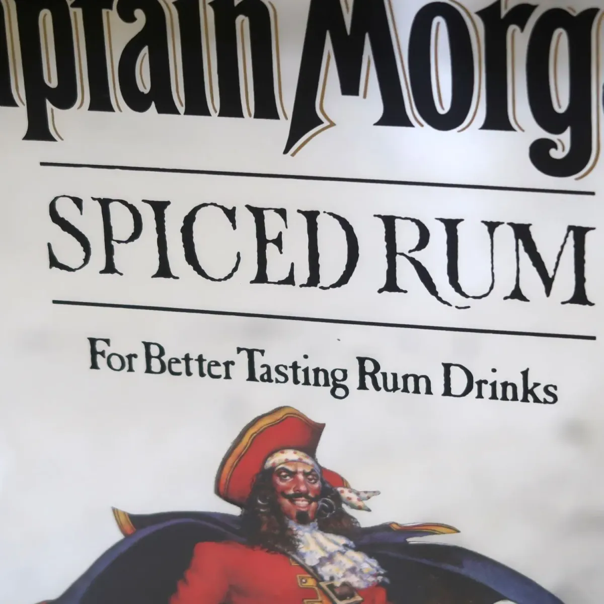 Captain Morgan ビンテージ パブミラー