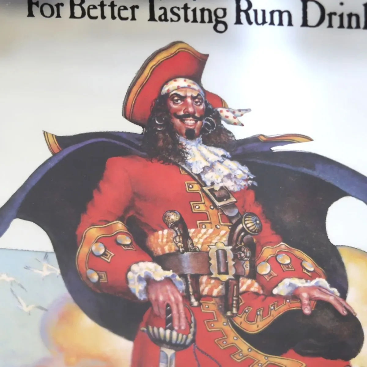 Captain Morgan ビンテージ パブミラー