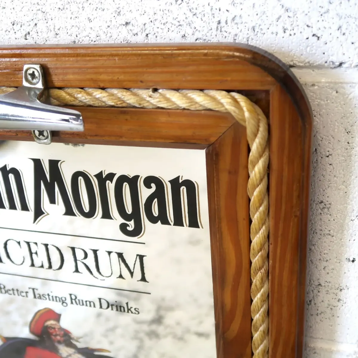 Captain Morgan ビンテージ パブミラー