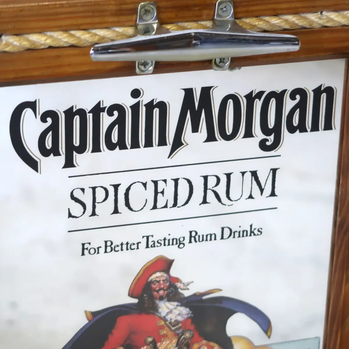 Captain Morgan ビンテージ パブミラー