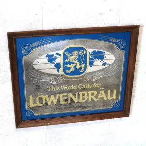 LOWENBRAU ビンテージ パブミラー