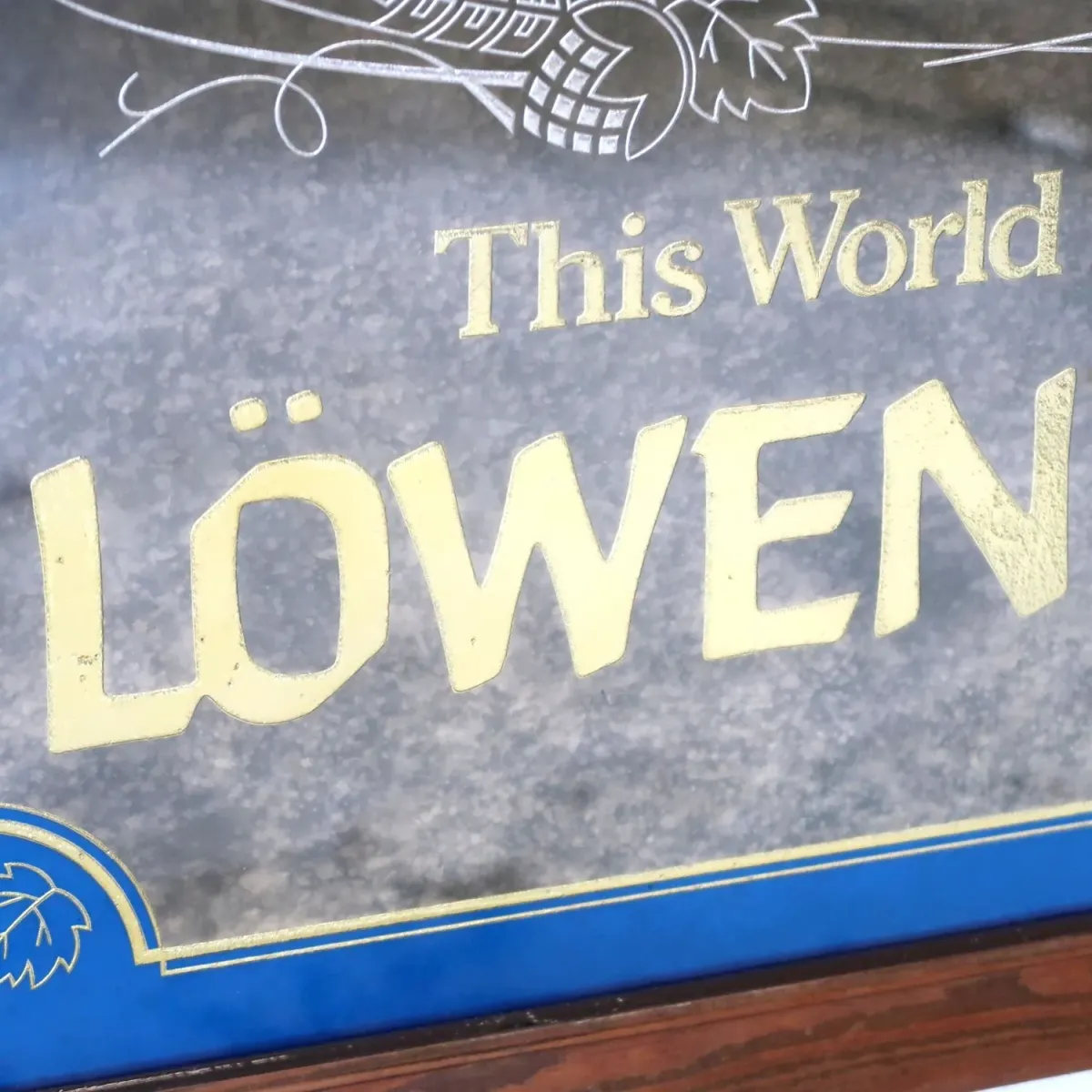 LOWENBRAU ビンテージ パブミラー