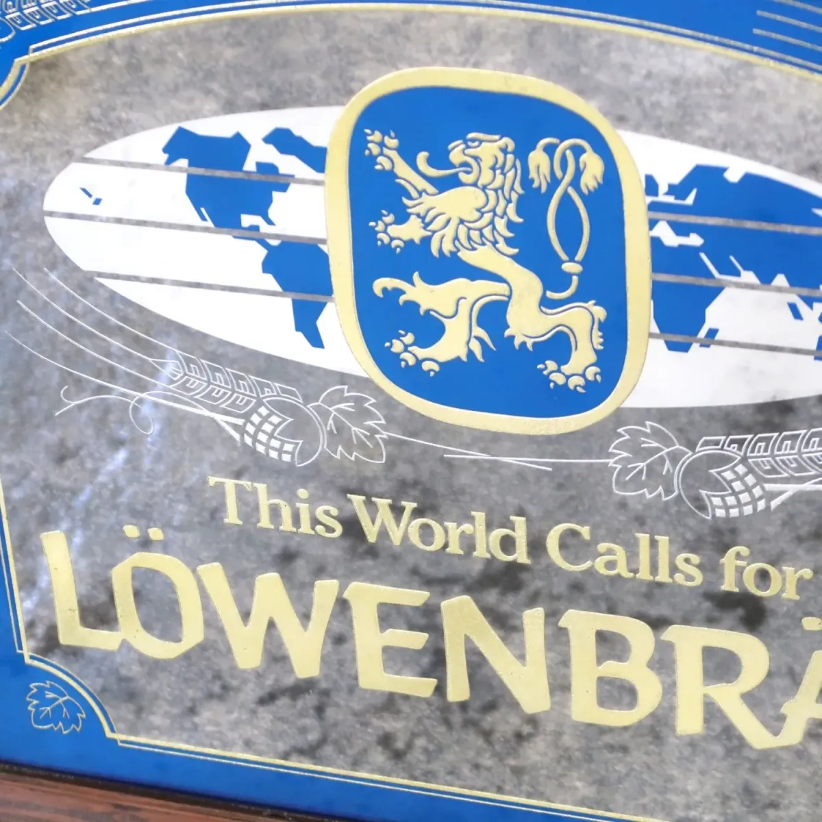 LOWENBRAU ビンテージ パブミラー