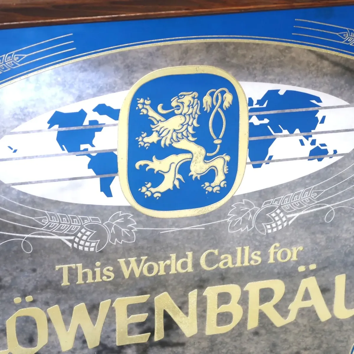 LOWENBRAU ビンテージ パブミラー