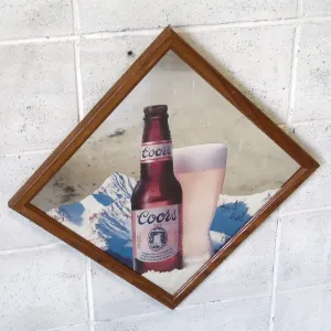 Coors ビンテージ パブミラー