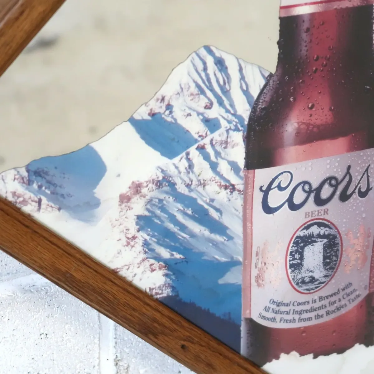 Coors ビンテージ パブミラー