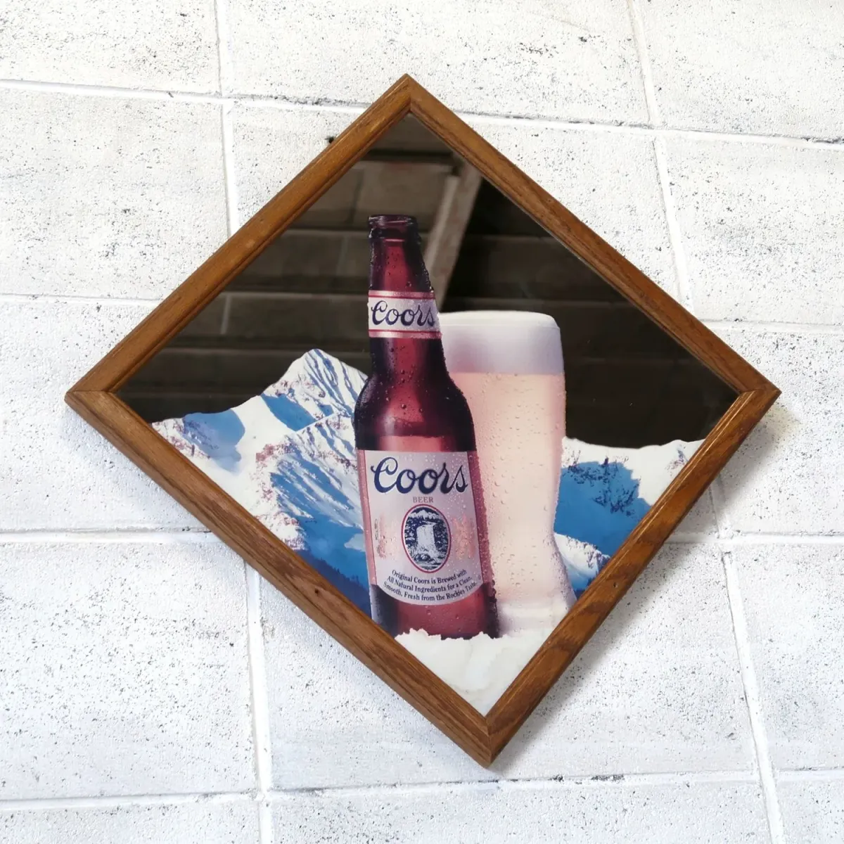 Coors ビンテージ パブミラー