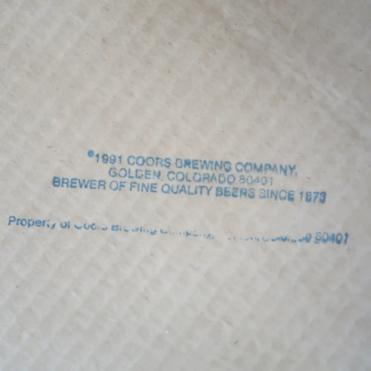 Coors ビンテージ パブミラー