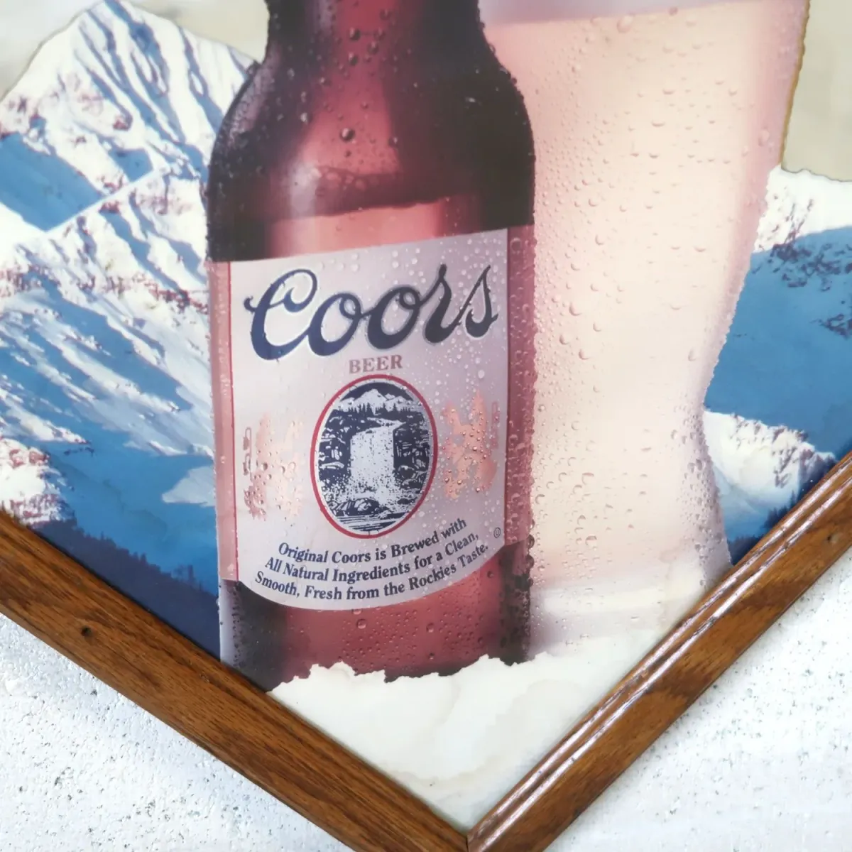 Coors ビンテージ パブミラー