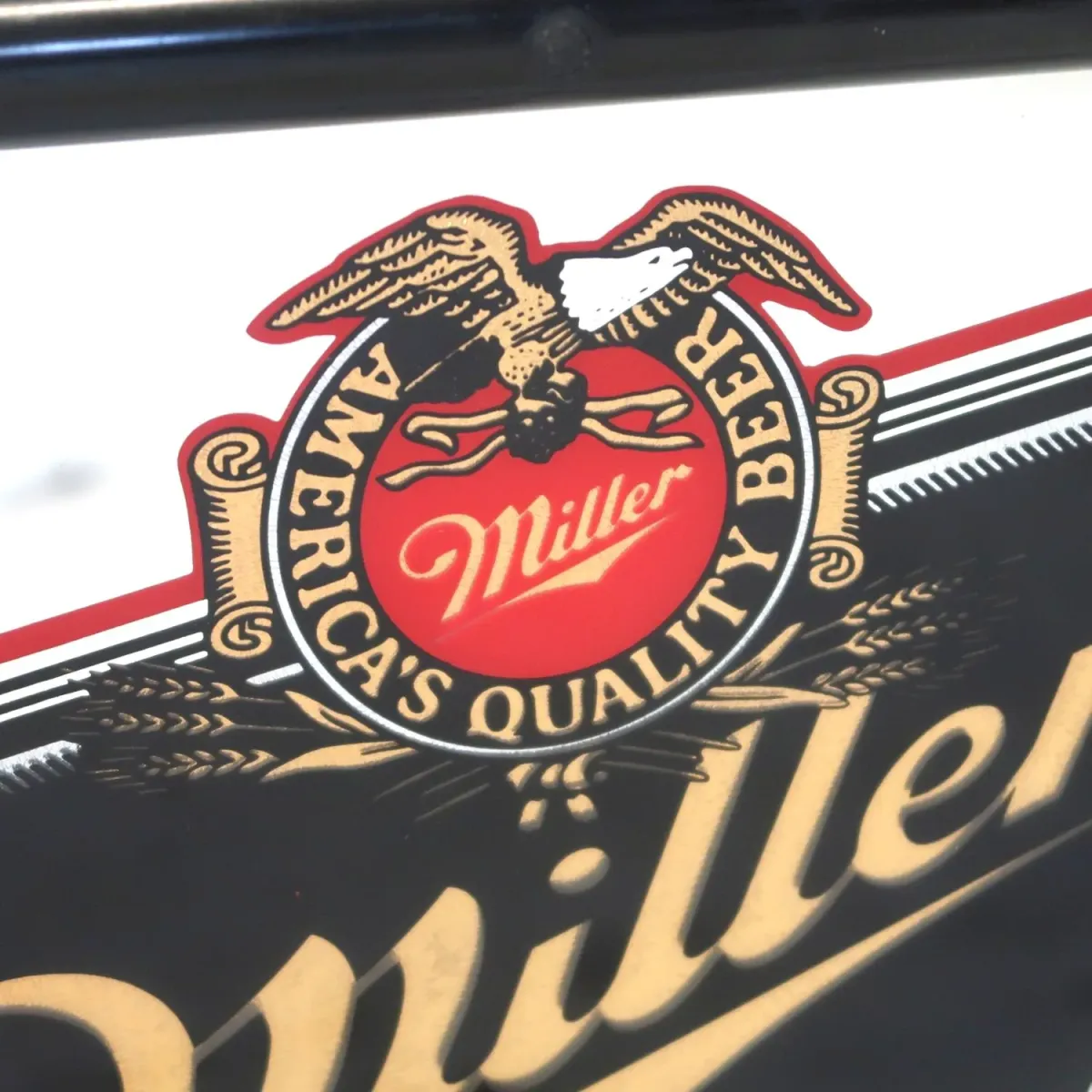 Miller Beer パブミラー