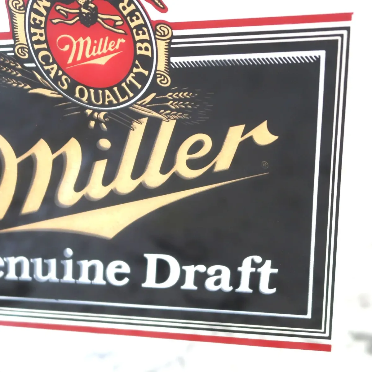 Miller Beer パブミラー