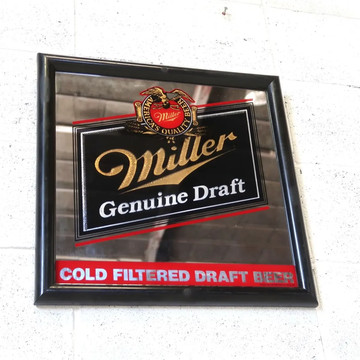 Miller Beer パブミラー