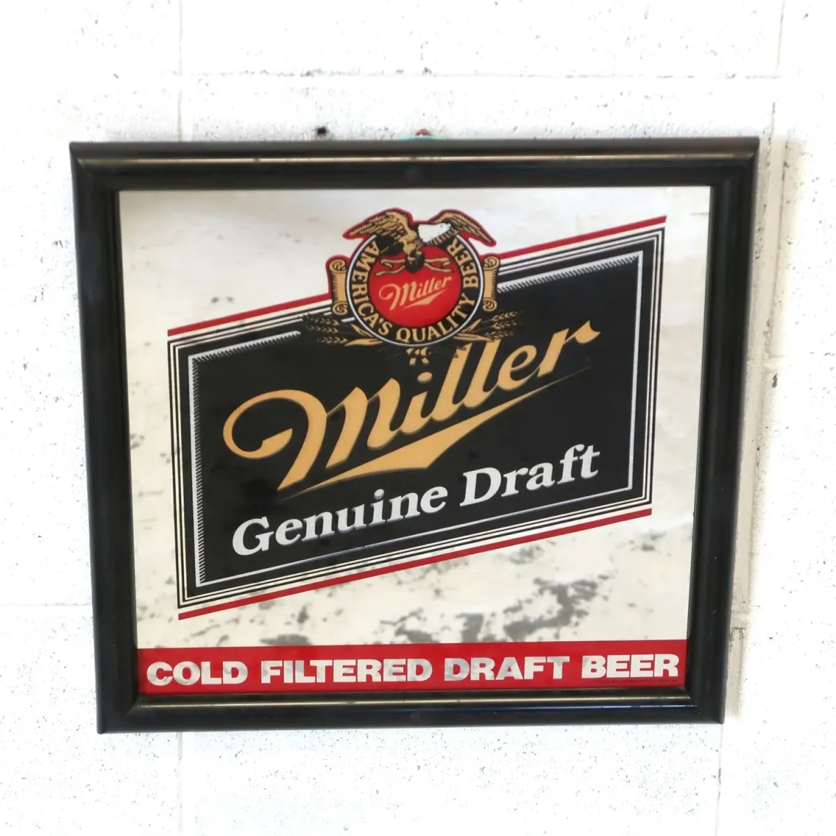 Miller Beer パブミラー