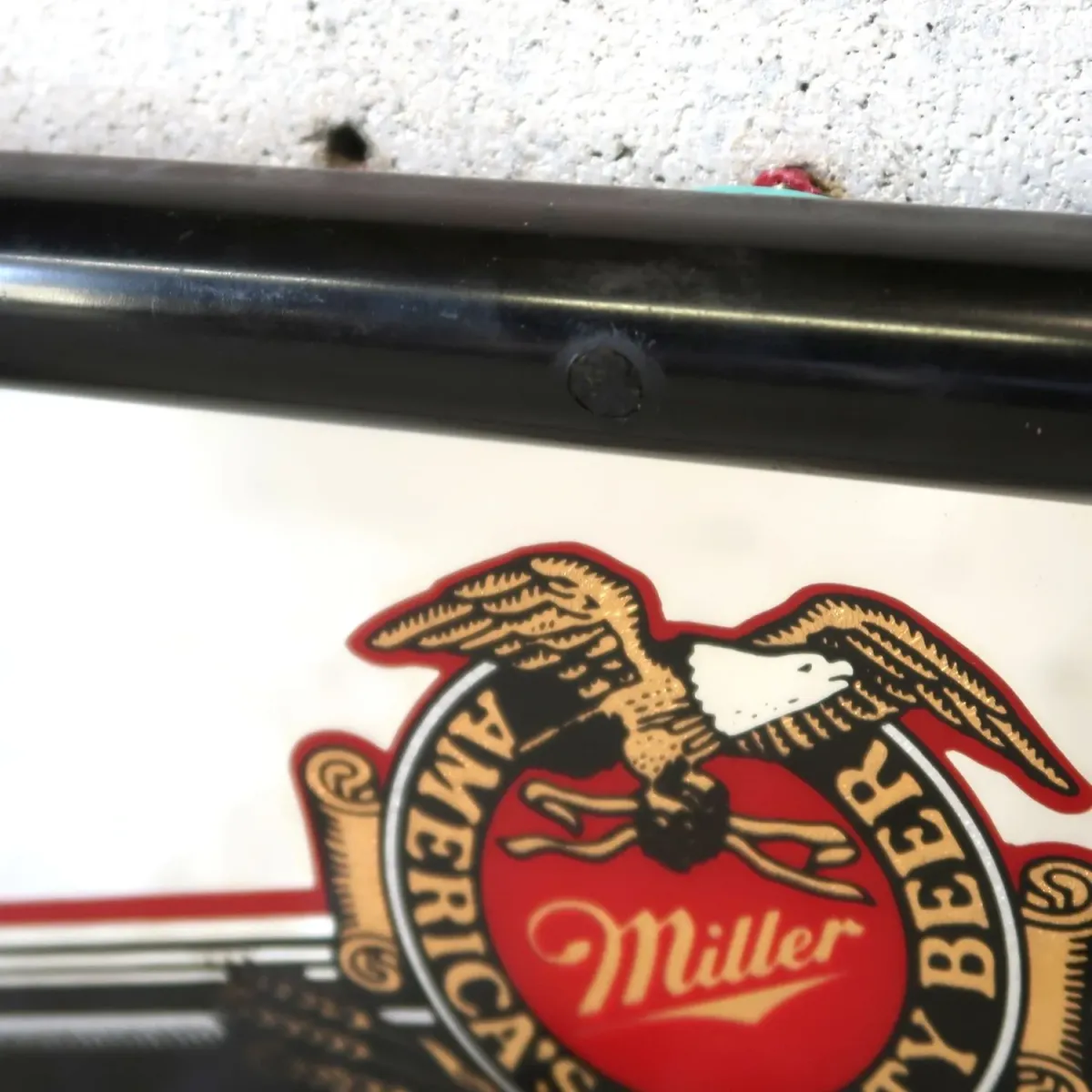 Miller Beer パブミラー