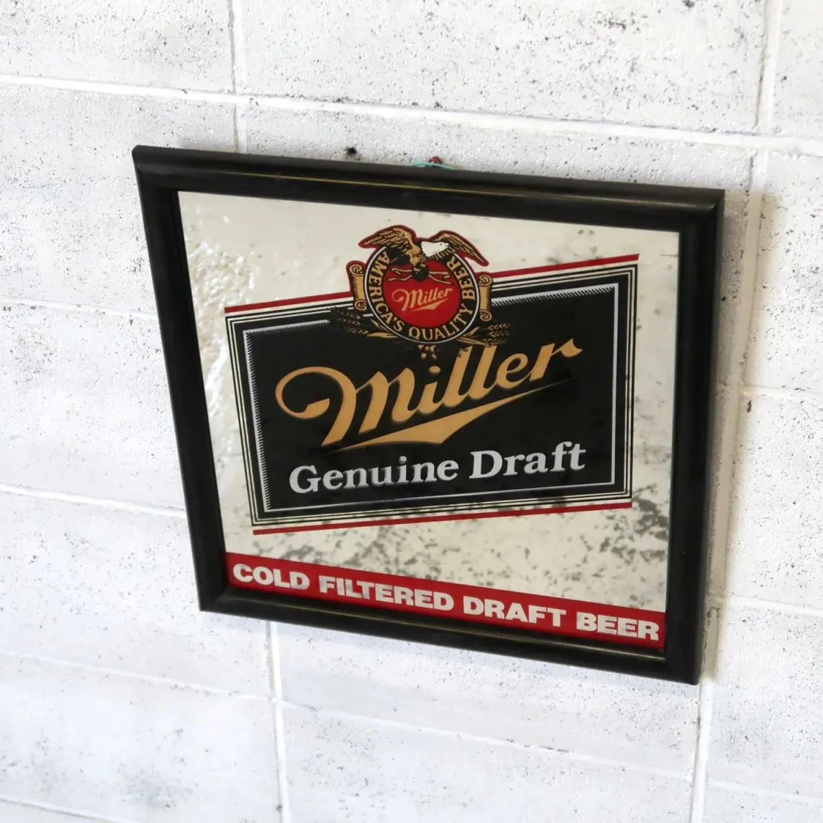 Miller Beer パブミラー