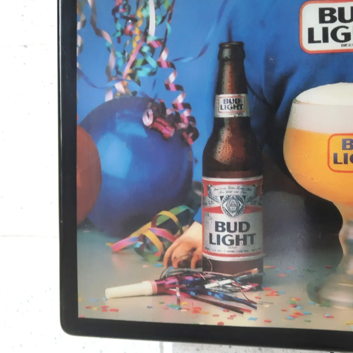 BUD LIGHT バド犬ライトサイン Spuds Mackenzie
