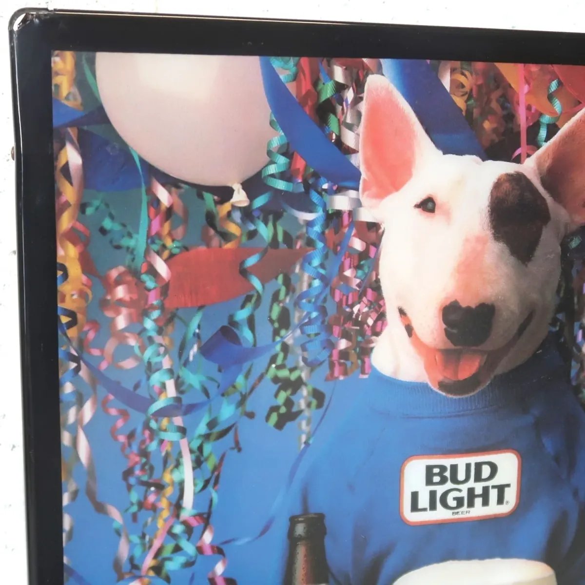 BUD LIGHT バド犬ライトサイン Spuds Mackenzie