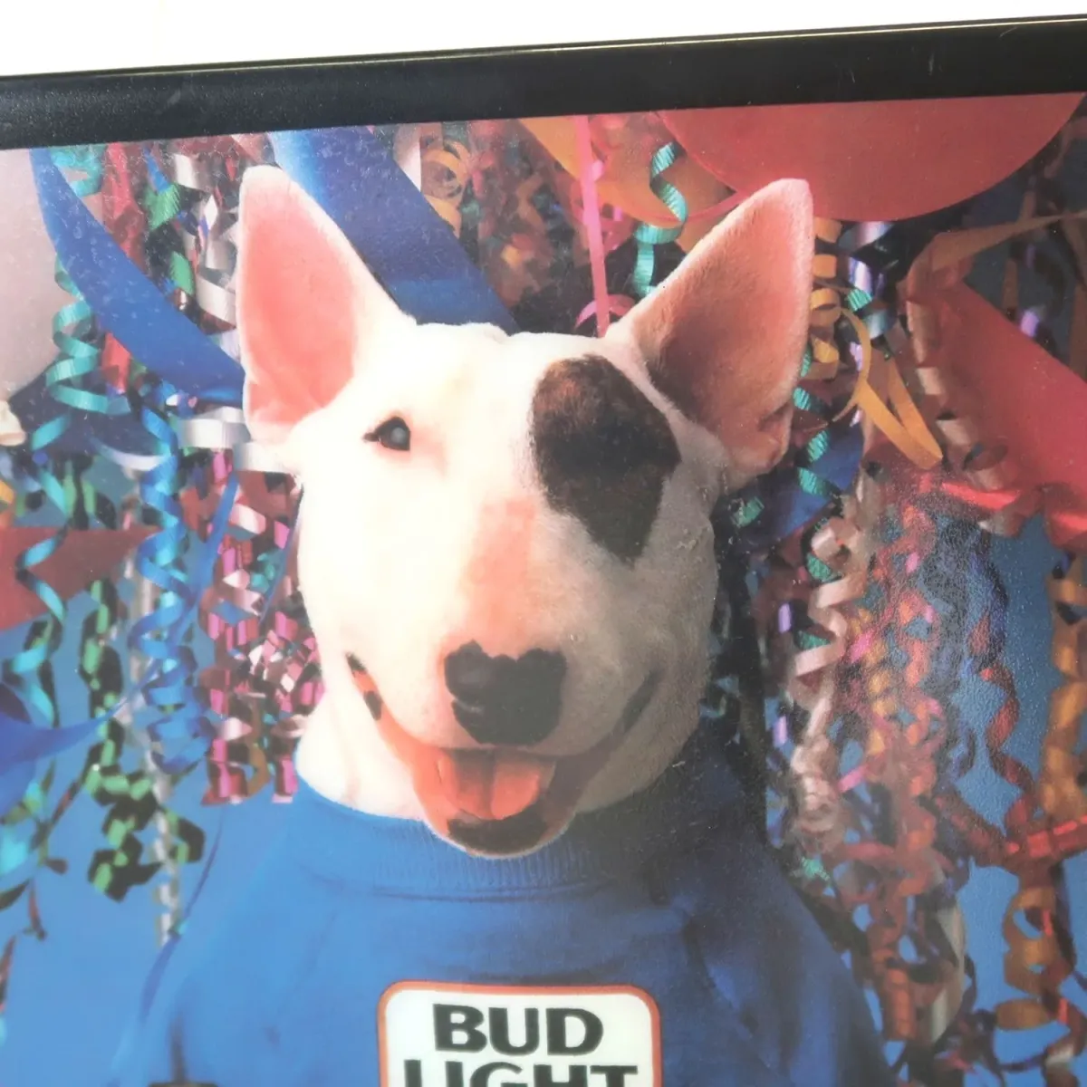 BUD LIGHT バド犬ライトサイン Spuds Mackenzie