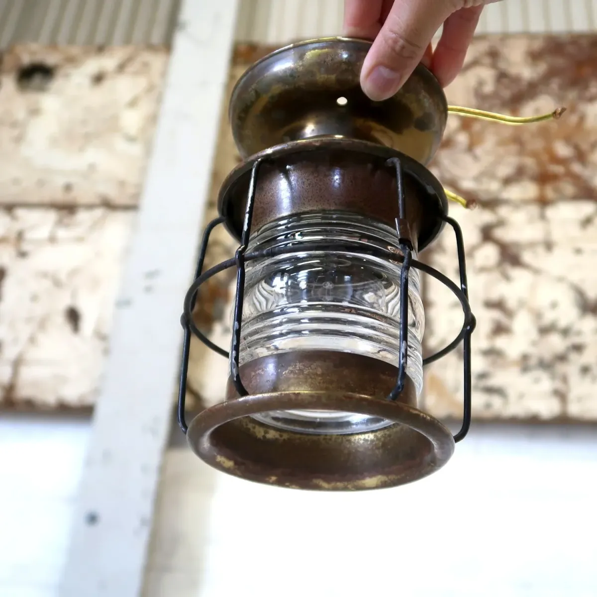ビンテージ マリンランプ シーリングランプ