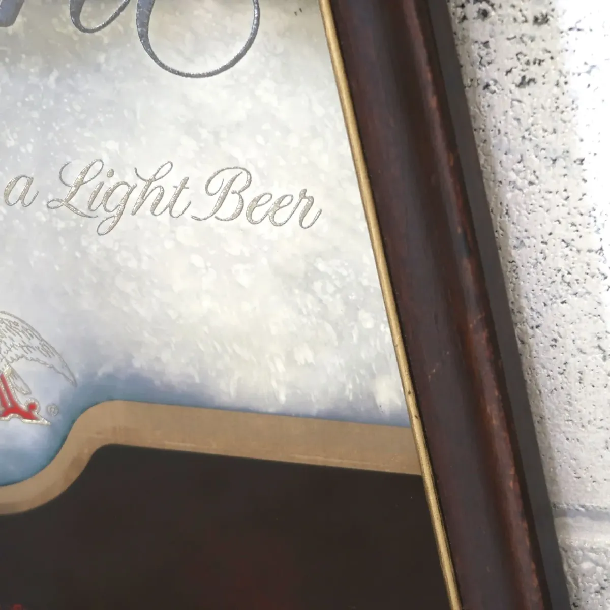 MICHELOB Light ビンテージ パブミラー
