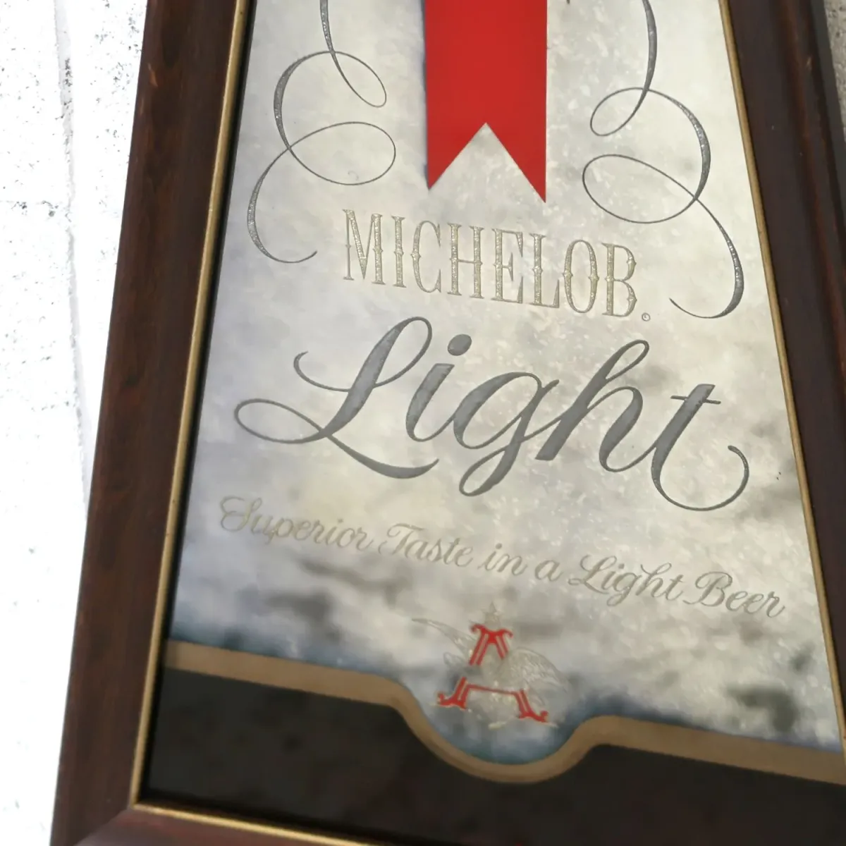 MICHELOB Light ビンテージ パブミラー