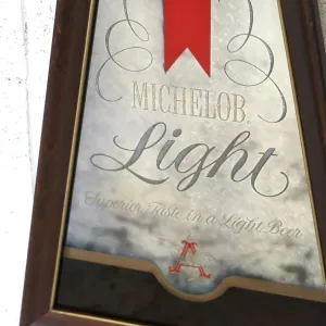 MICHELOB Light ビンテージ パブミラー