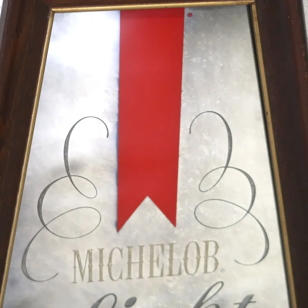 MICHELOB Light ビンテージ パブミラー