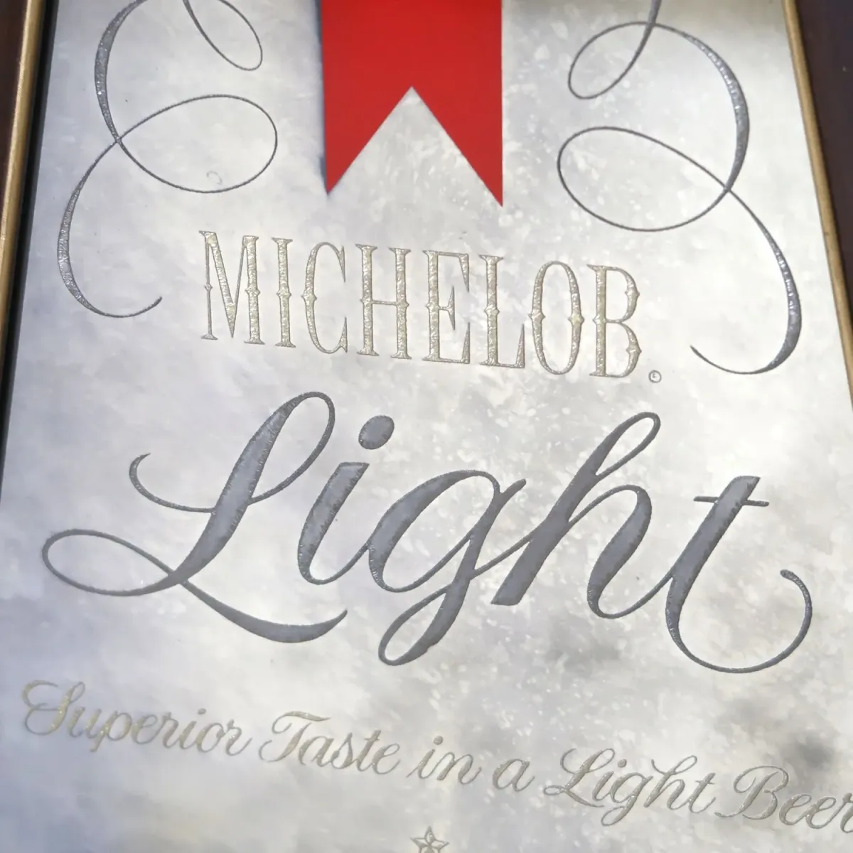 MICHELOB Light ビンテージ パブミラー