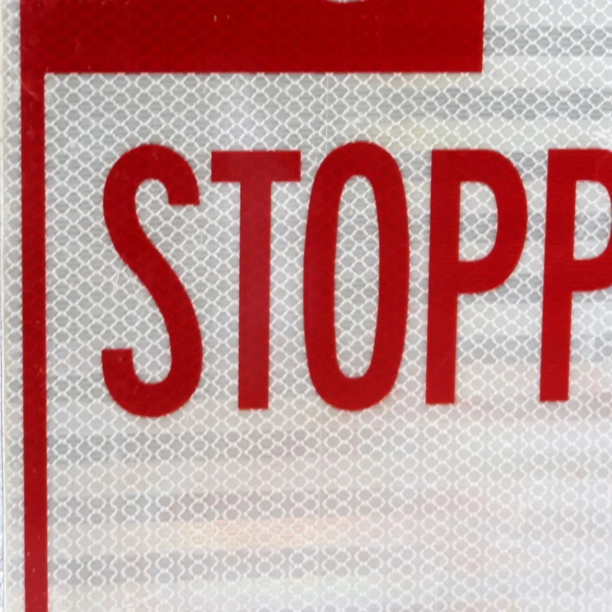 NO STOPPING ロードサイン