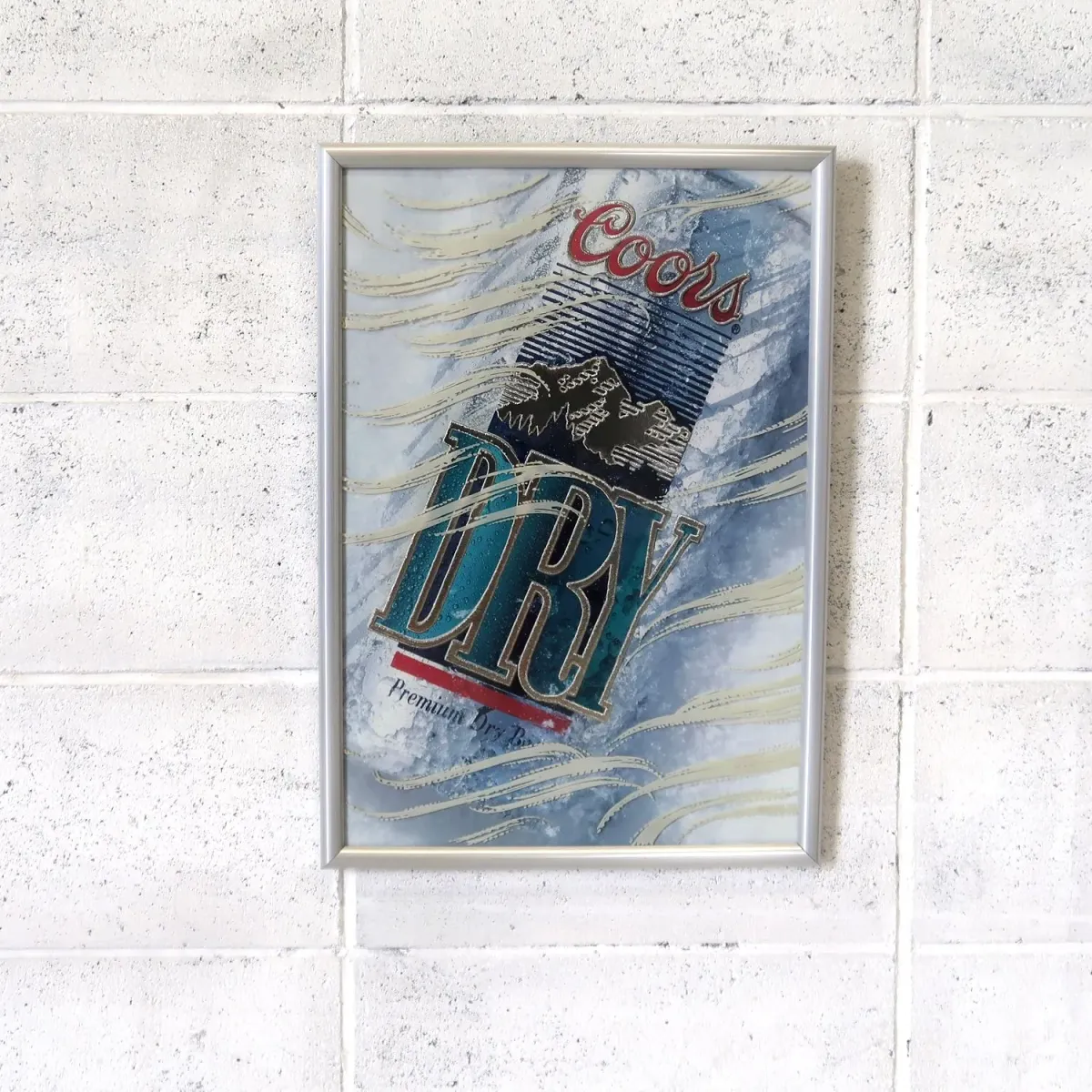 Coors DRY ビンテージ ウォールサイン