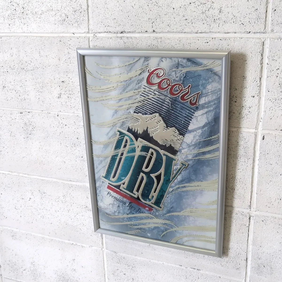 Coors DRY ビンテージ ウォールサイン
