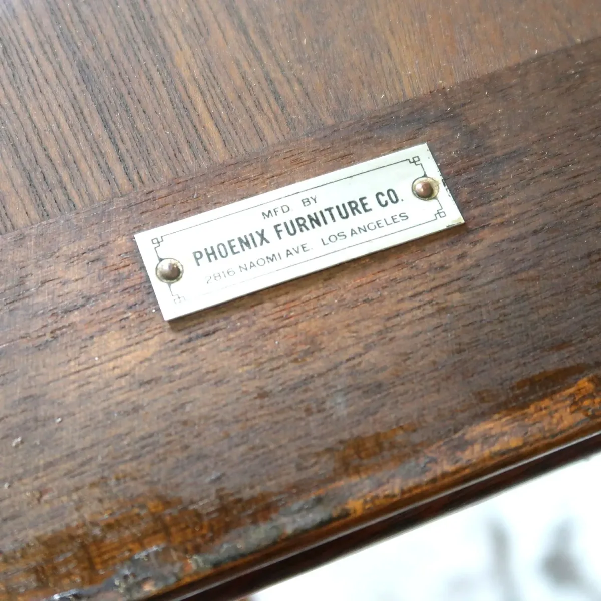 PHOENIX FURNITURE CO. アンティーク エクステンション ダイニングテーブル
