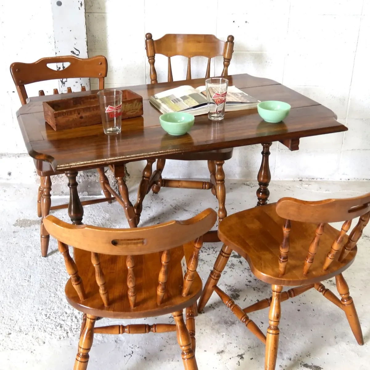 PHOENIX FURNITURE CO. アンティーク エクステンション ダイニングテーブル