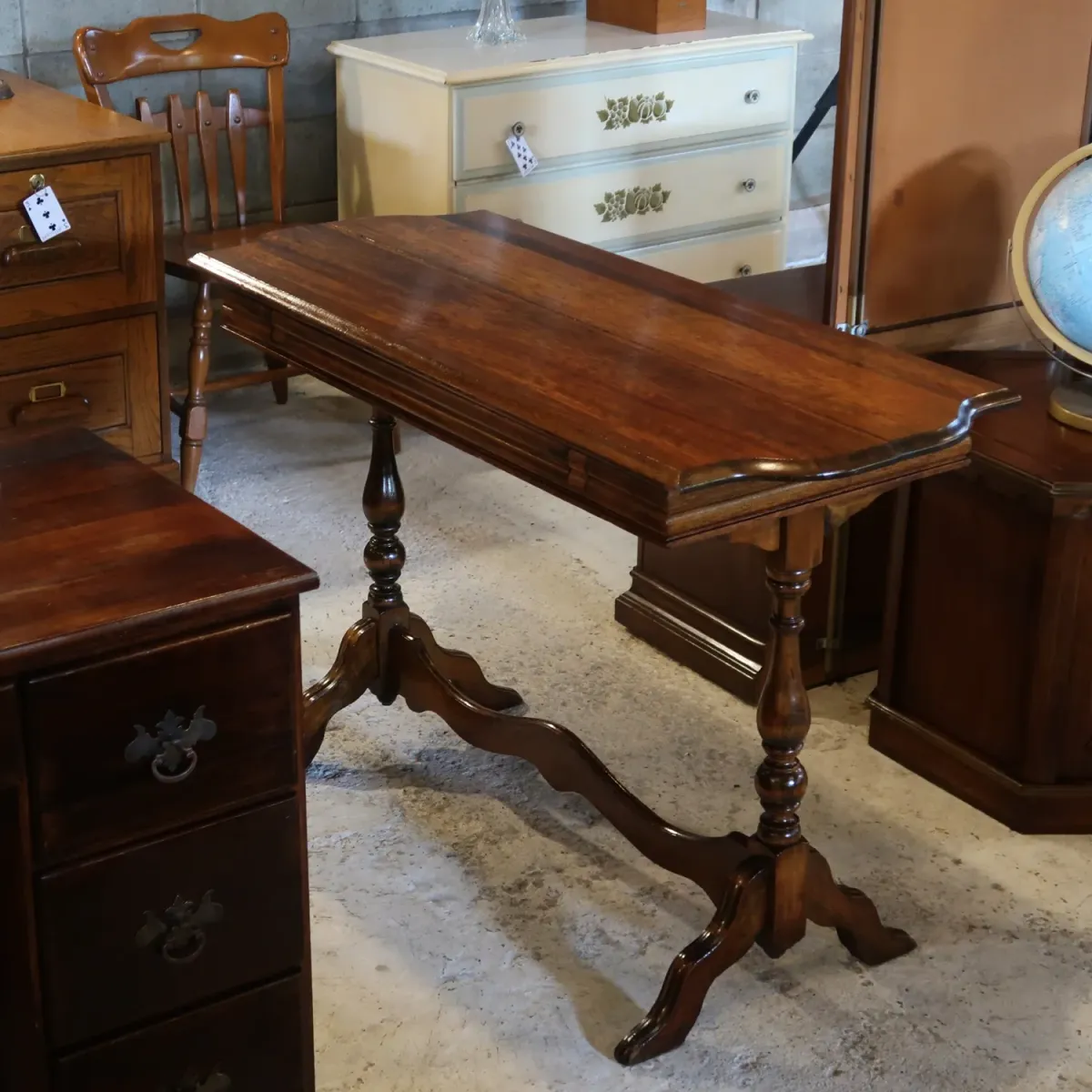 PHOENIX FURNITURE CO. アンティーク エクステンション ダイニングテーブル