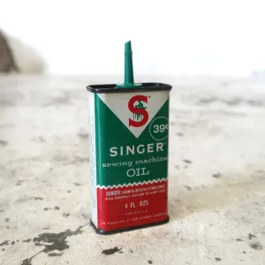 SINGER ビンテージ ミニオイル缶