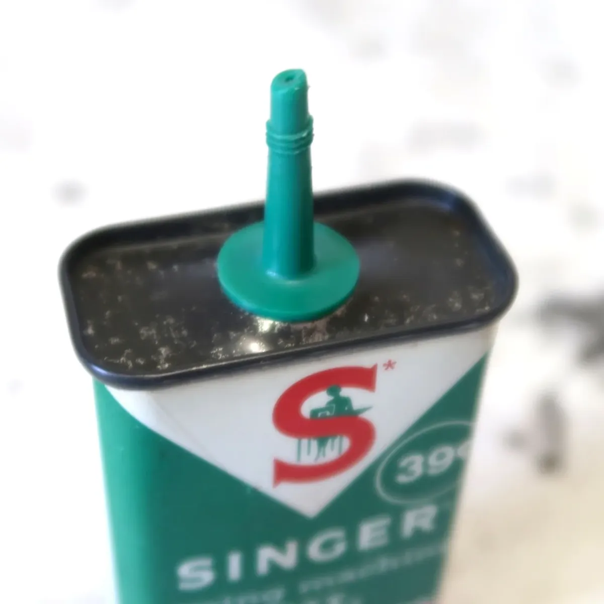 SINGER ビンテージ ミニオイル缶