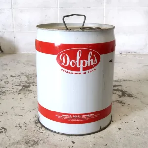 Dolph's ビンテージ オイル缶
