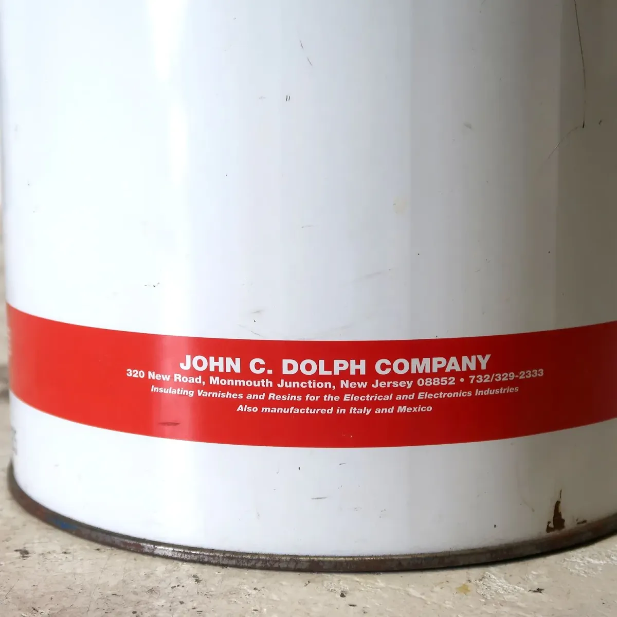 Dolph's ビンテージ オイル缶