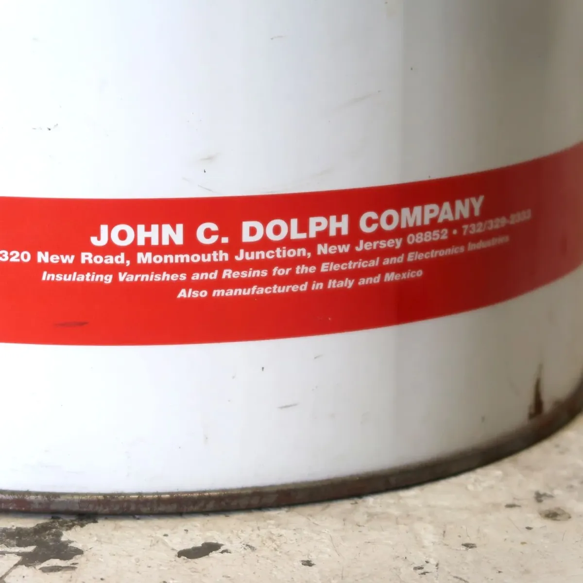 Dolph's ビンテージ オイル缶