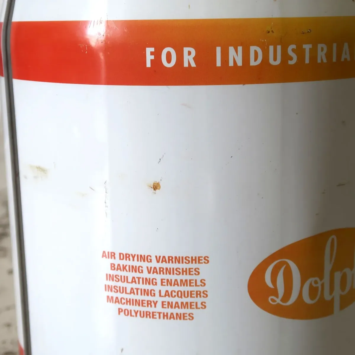 Dolph's ビンテージ オイル缶